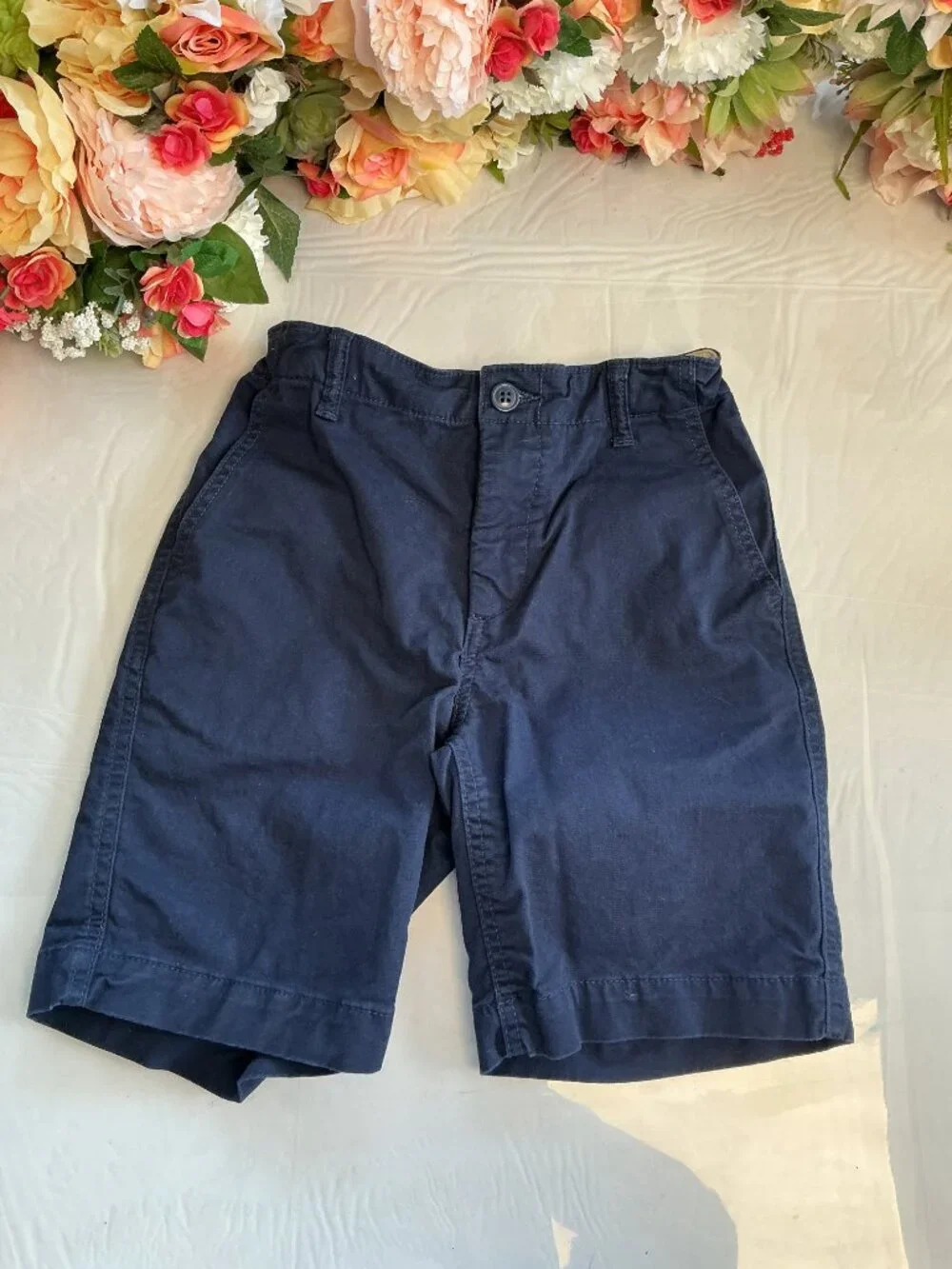 3/$20 Bundle 🌈 Gap Kids Navy Stretch Uniform Shorts Size 12